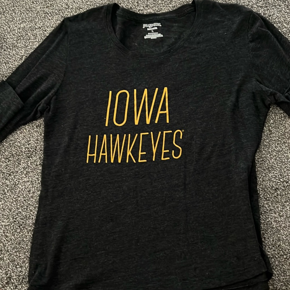 LARGE Iowa Hawkeye Long Sleeve